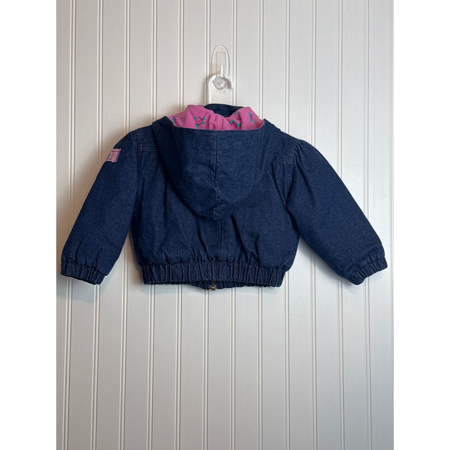 Vintage Kids Embroidered Denim Jacket