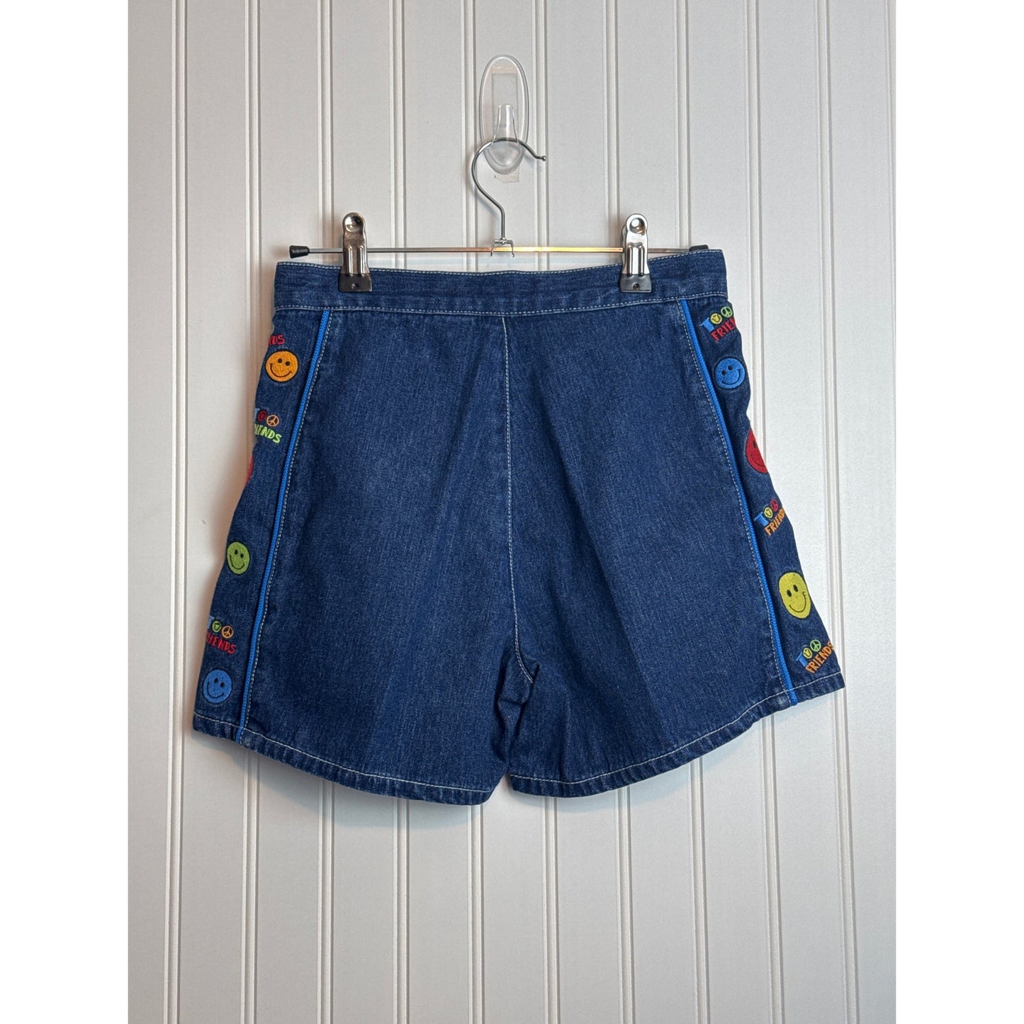 Vintage Limited Too Kids Denim Smiley Shorts