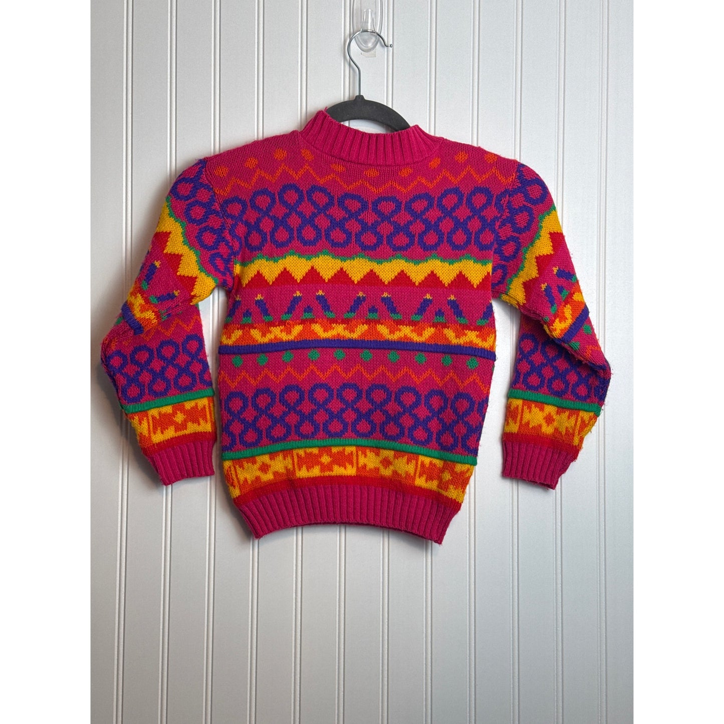 Vintage Grand Knitwear Kids Fringe Sweater