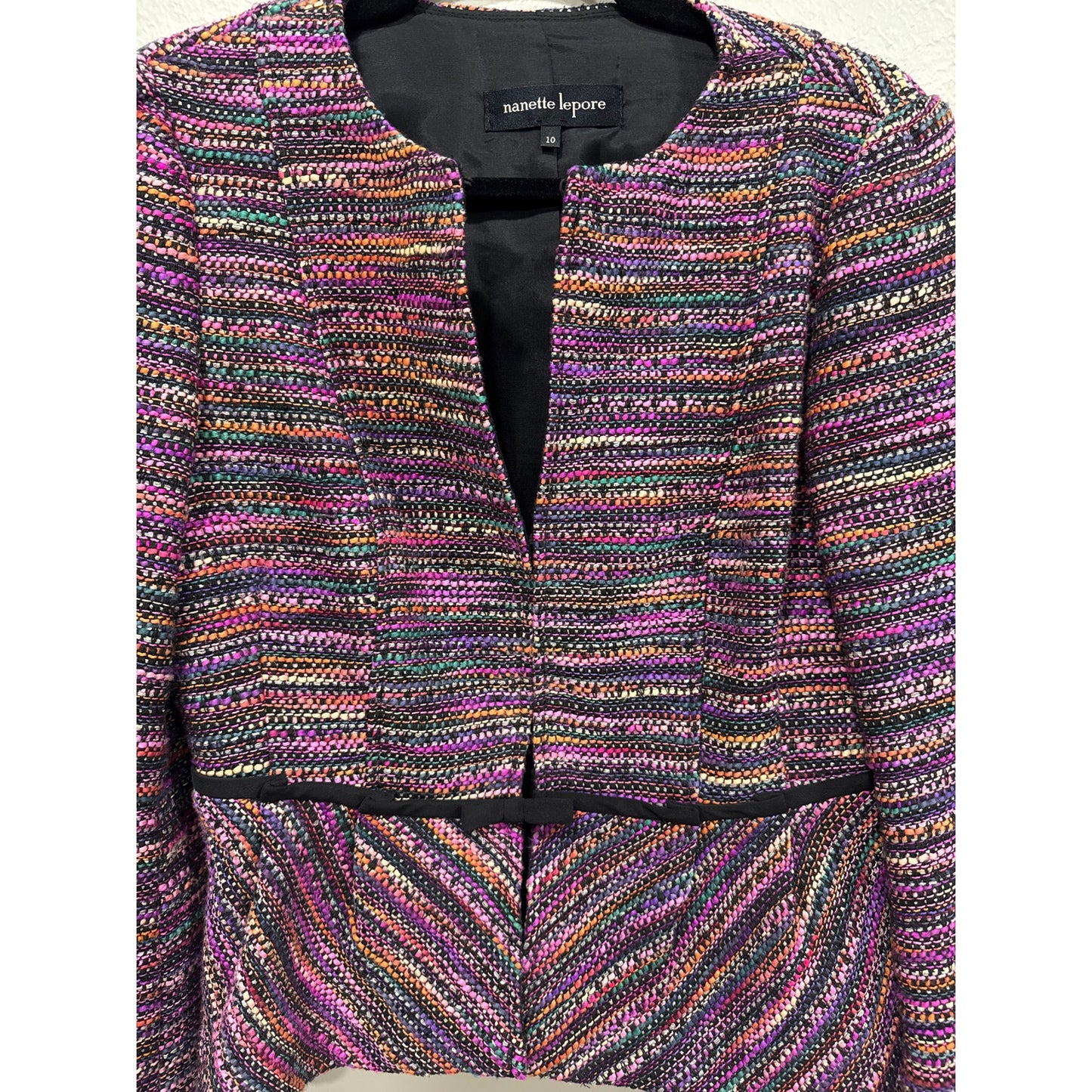 Nanette Lepore Juke Box Tweed Jacket