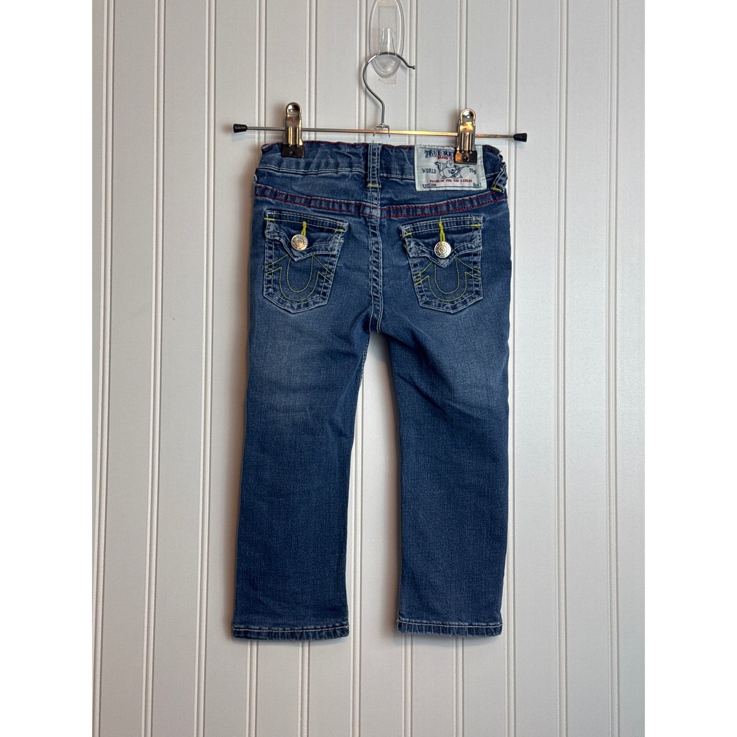 True Religion Kids Straight Leg Jeans