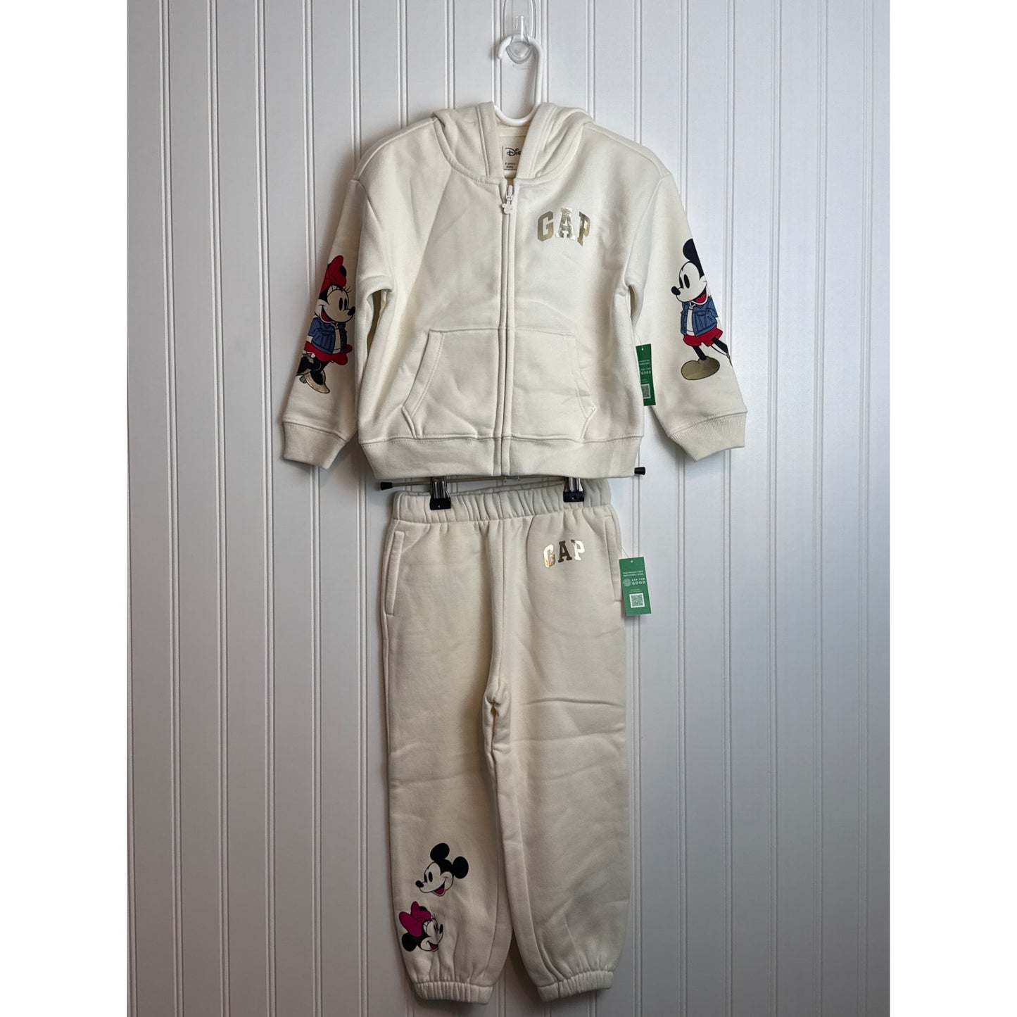 NWT Gap Mickey and Minnie Sweatsuit