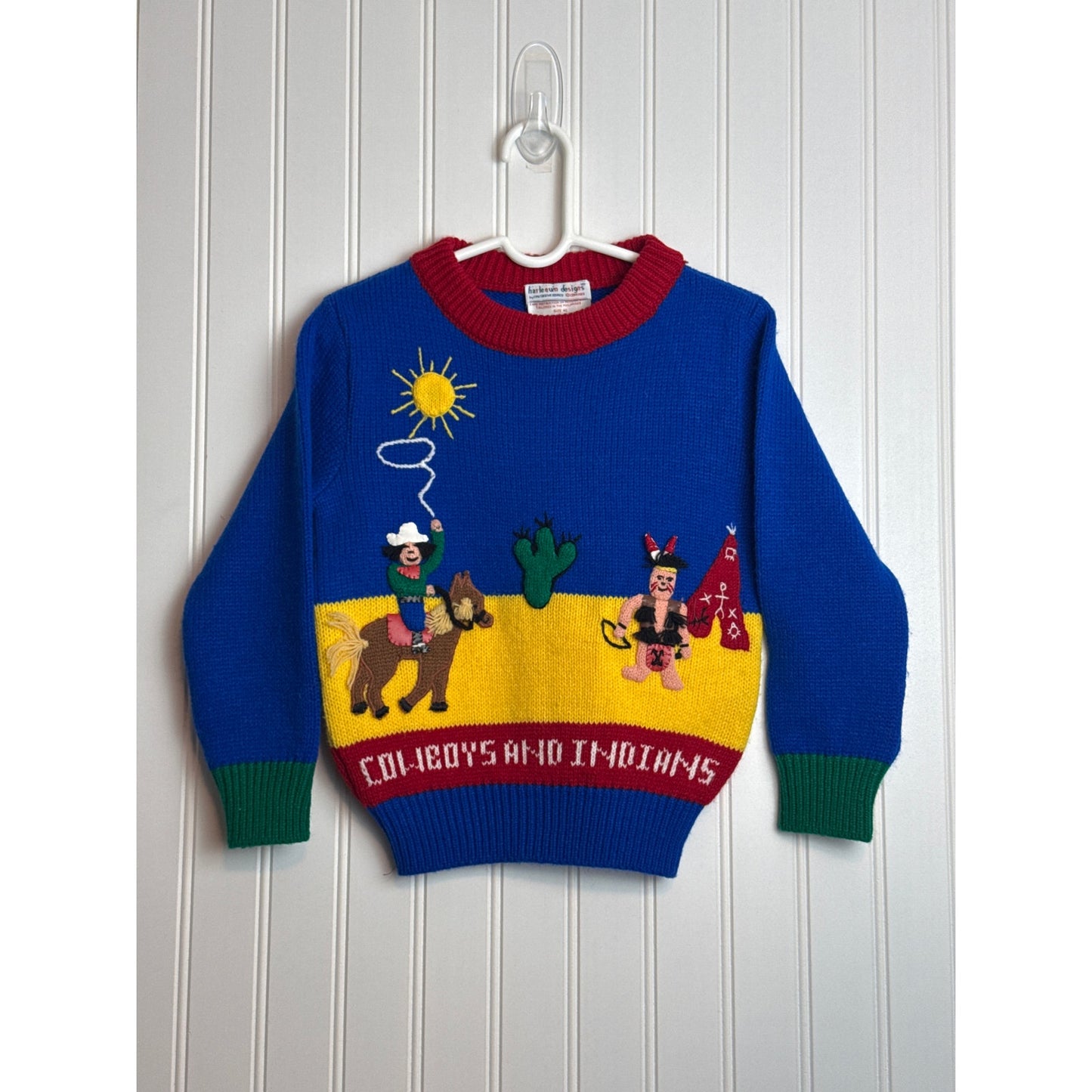 Vintage Kids Wild West Sweater