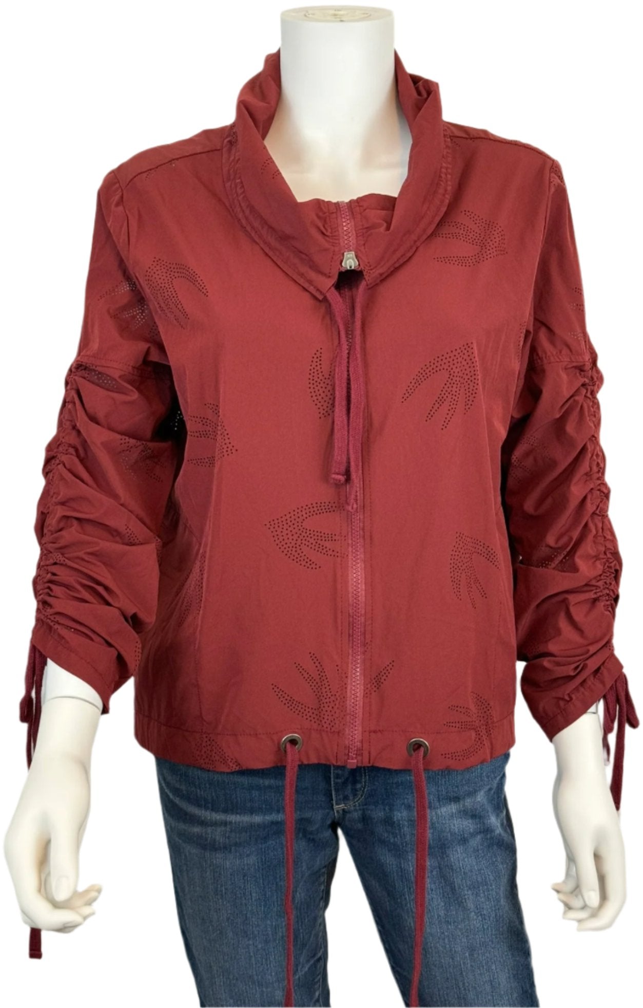 Ruched Sparrow Windbreaker