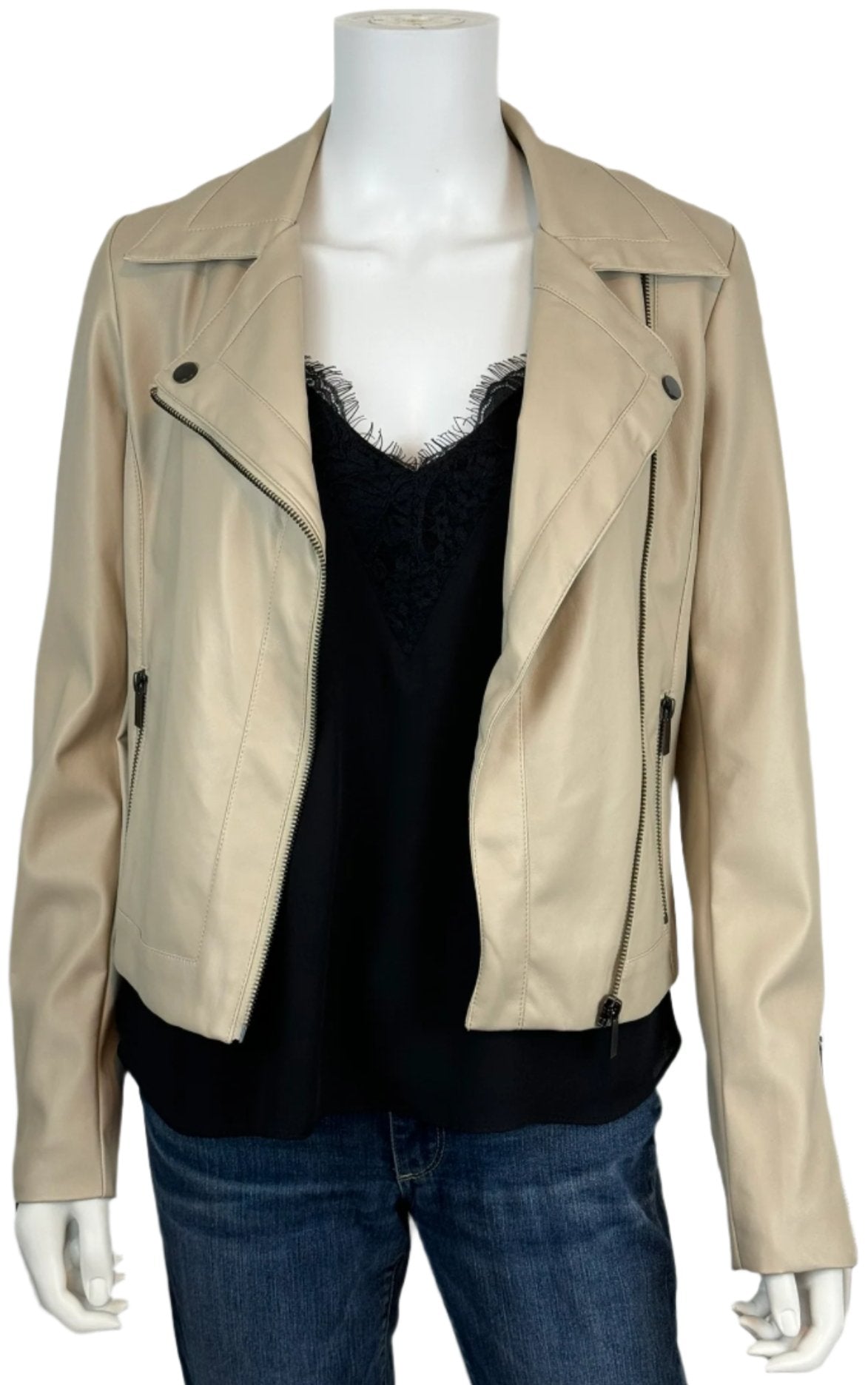 Mila Faux Leather Jacket