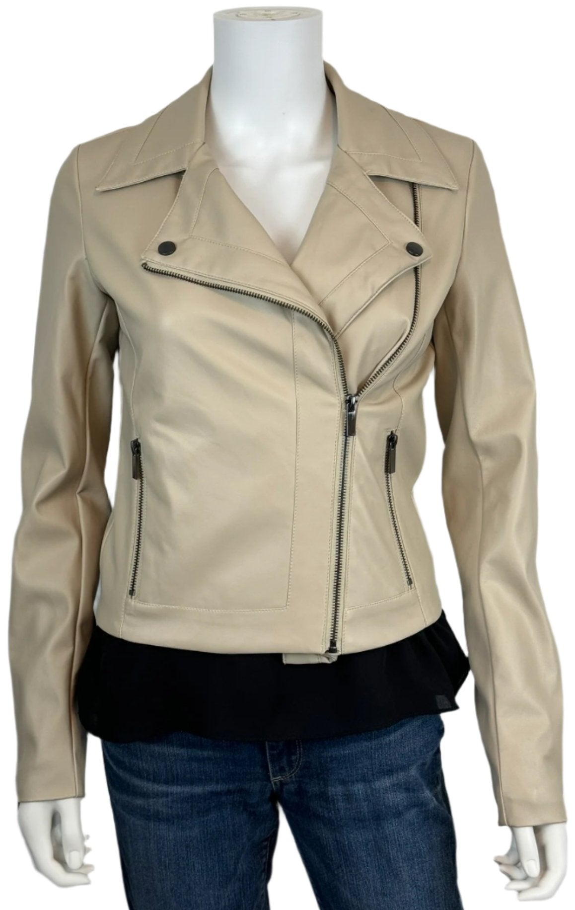 Mila Faux Leather Jacket