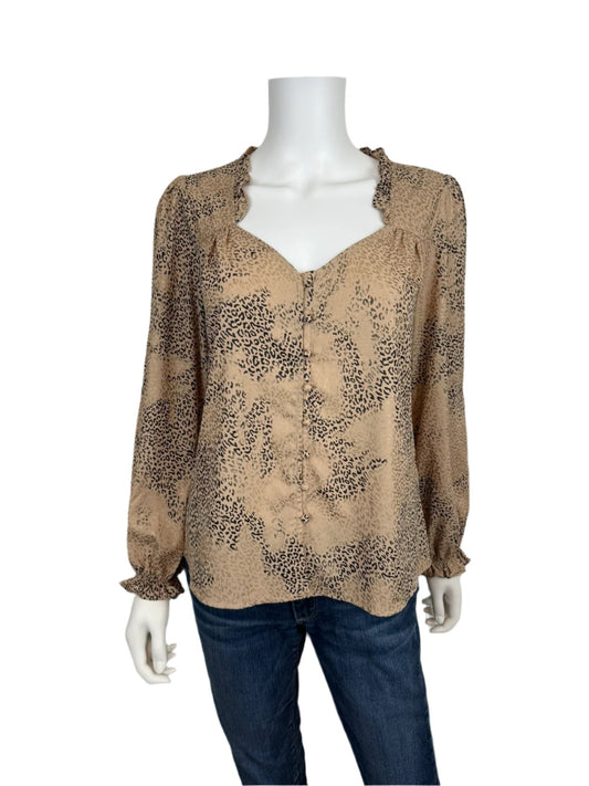 Leopard Print Blouse