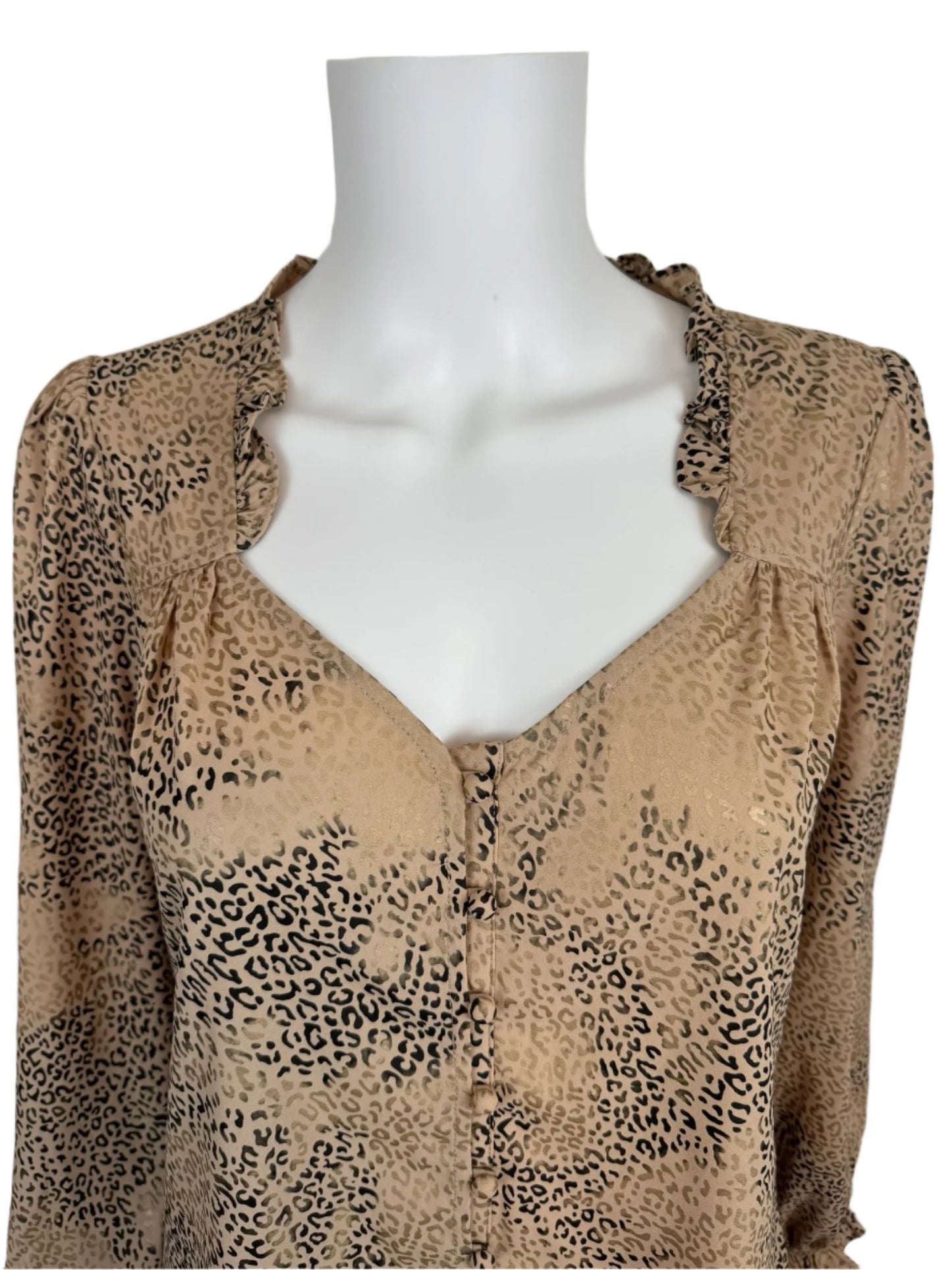 Leopard Print Blouse