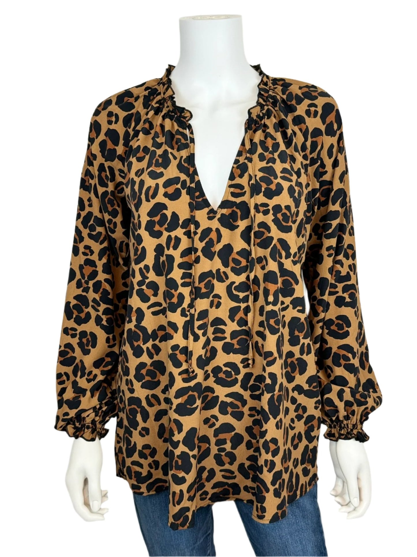 Charlene Leopard Tunic