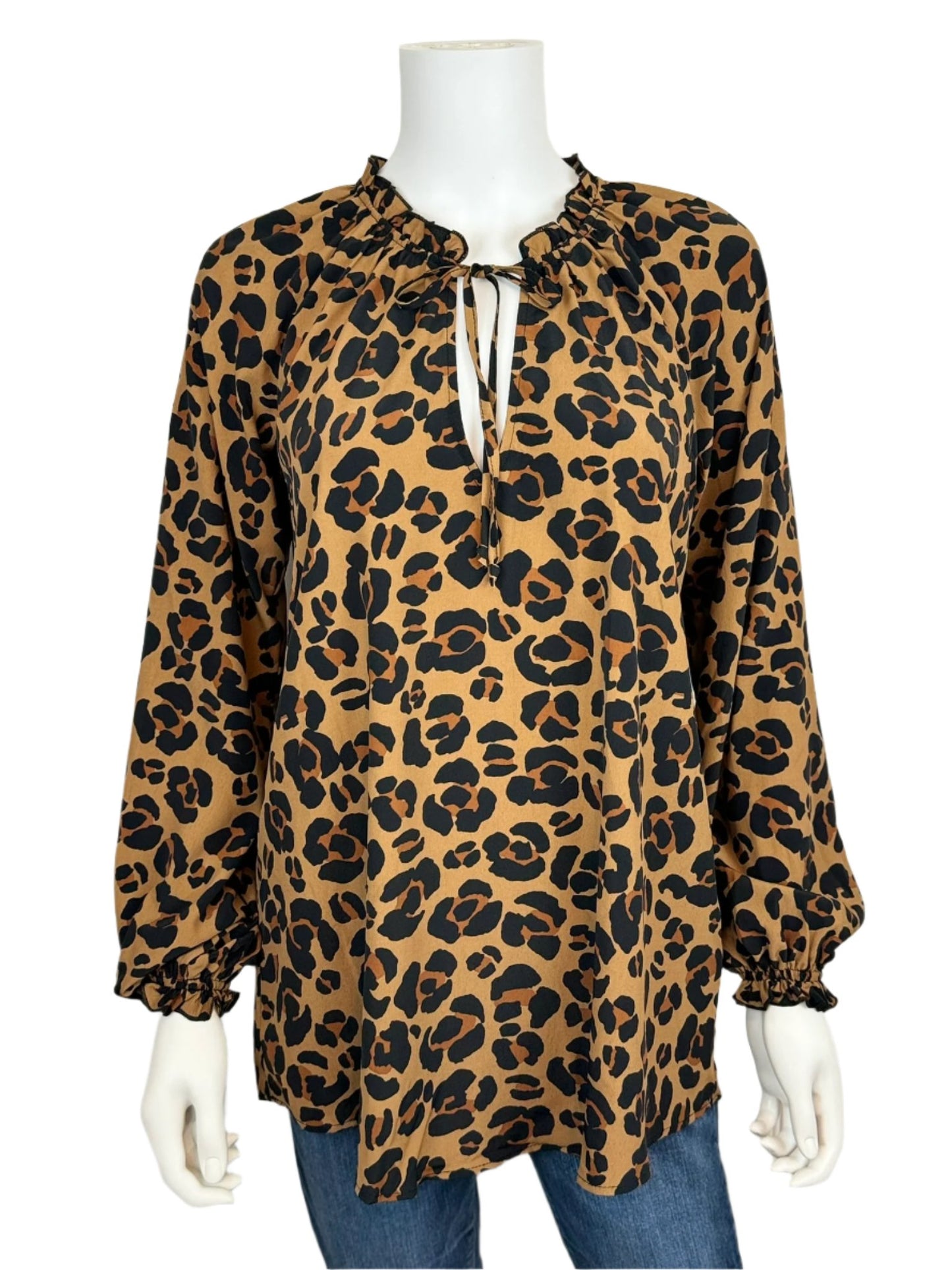 Charlene Leopard Tunic