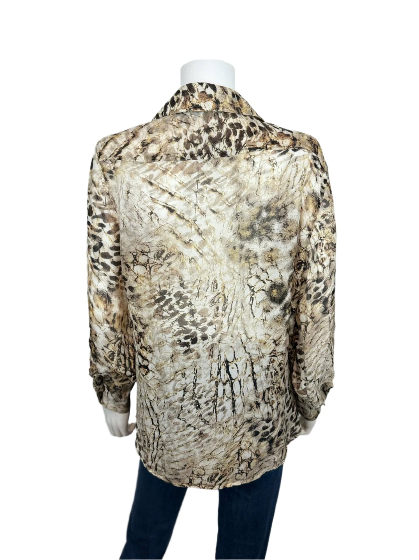 Animal Print Blouse