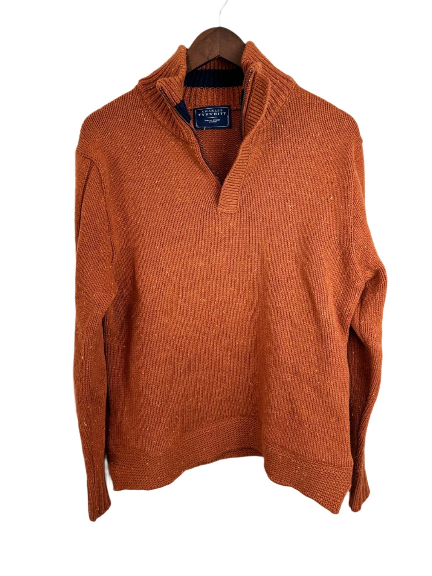 Quarter Zip Knit Pullover