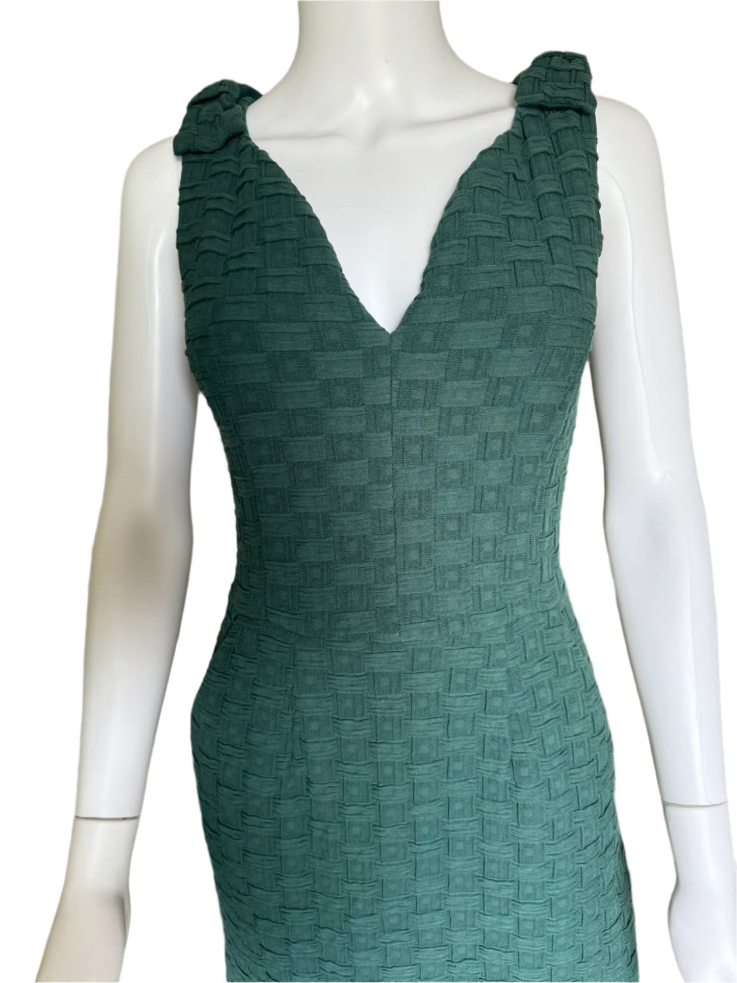 Basketweave Sheath Dress