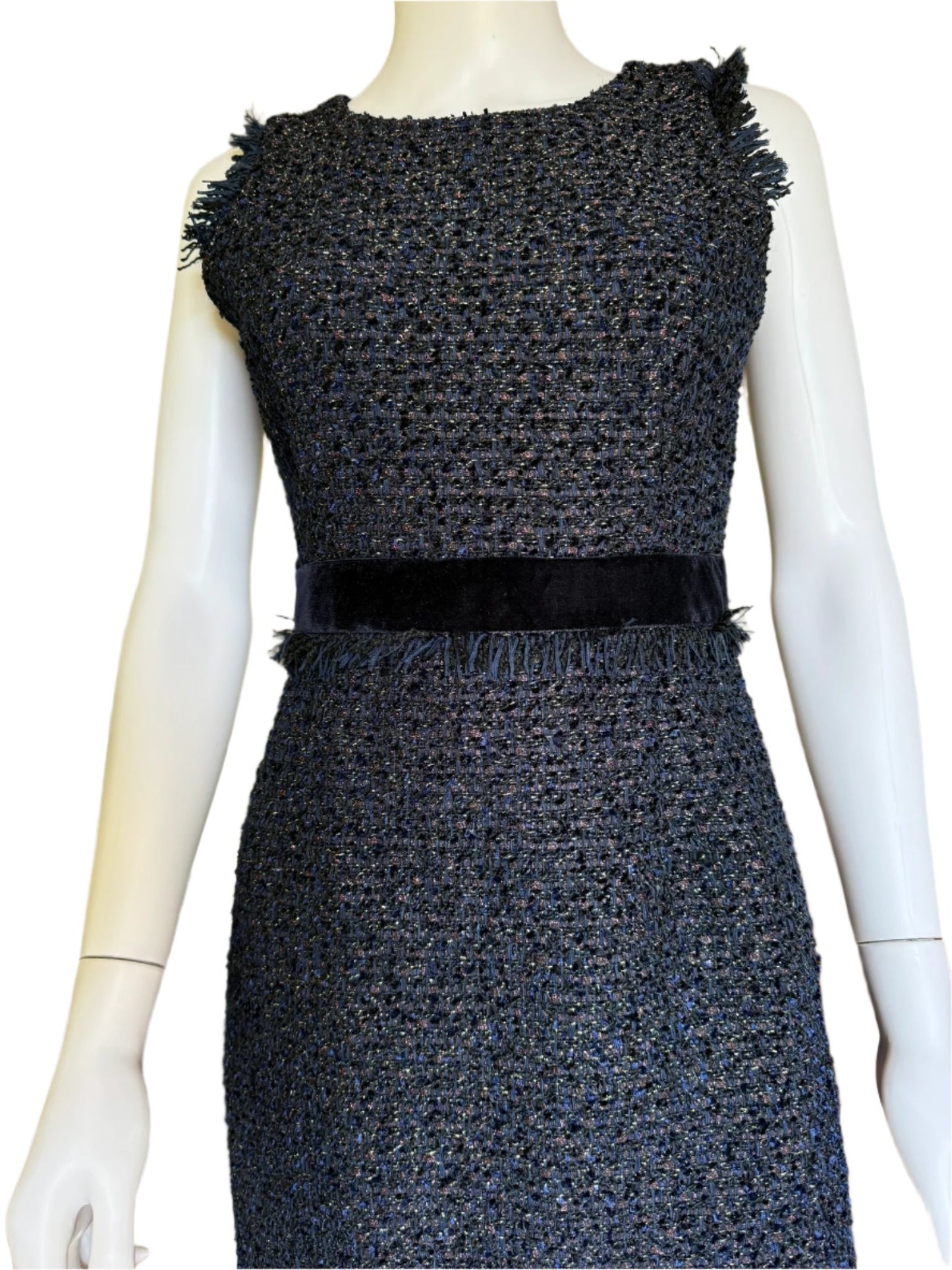 Sparkle Tweed Sheath Dress