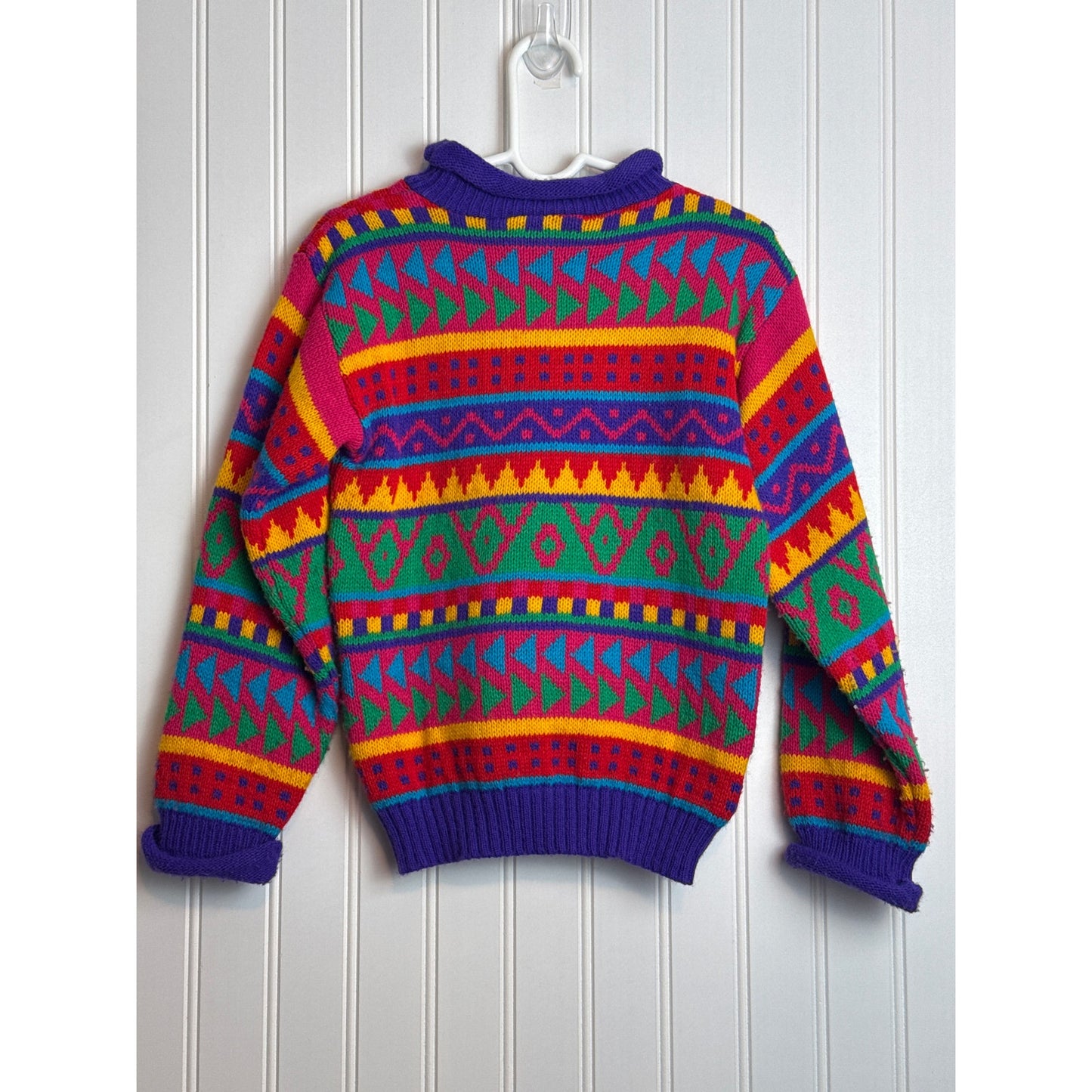 Vintage Kids Rolled Cuff Sweater