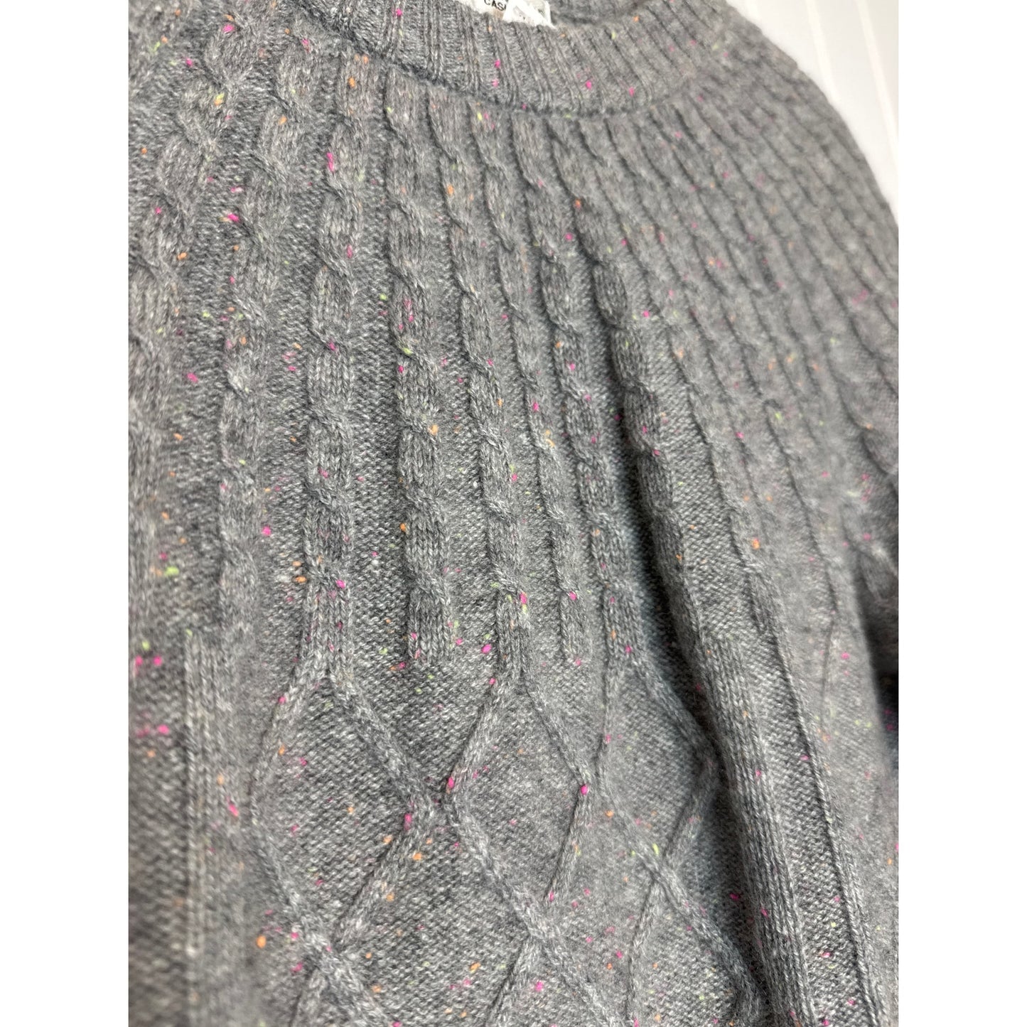 NWT Neiman Marcus 100% Cashmere Funfetti Sweater