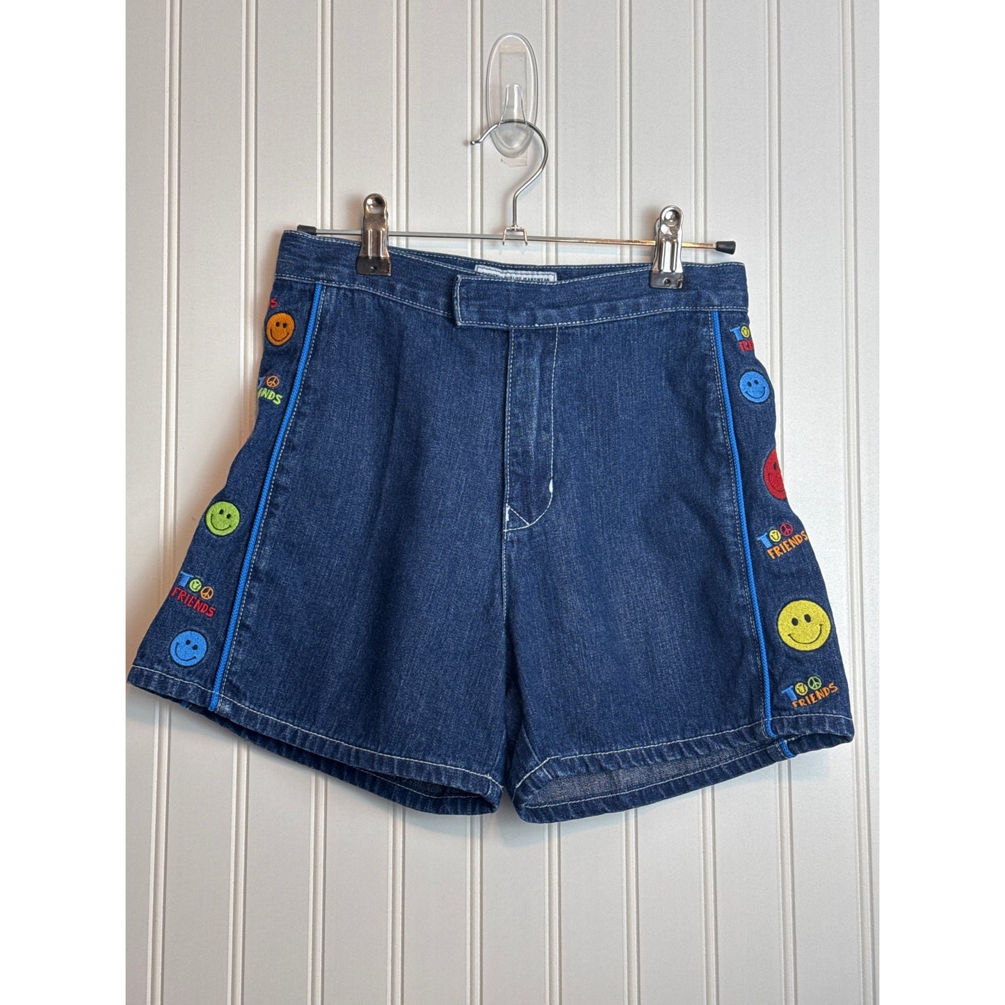 Vintage Limited Too Kids Denim Smiley Shorts